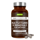 Bottle of igenmus Multivitamin & Minerals for Women on a white background