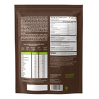 Supplement package with nutritional information on a white background
