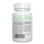 Vitamin supplement bottle with label on a white background