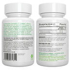 Two white bottles of Curcumin C3 Complex dietary supplement shown side by side, displaying the back and front supplement facts labels respectively on a clean white background.