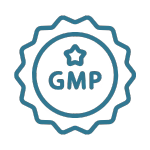 GMP certification badge icon